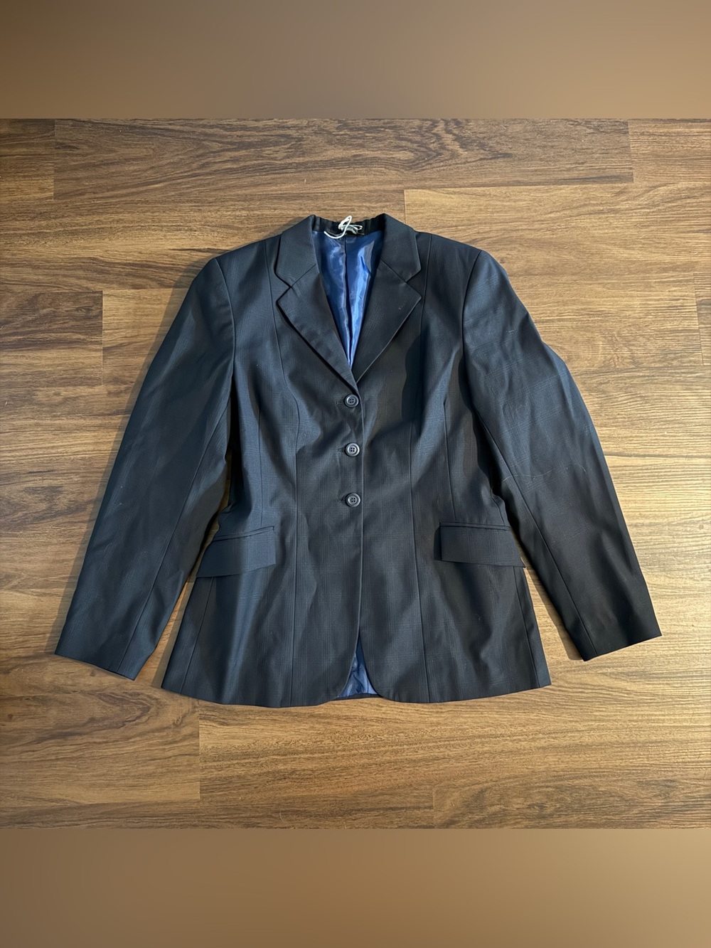 Women’s Size 14T Black The Elite Horseback Riding Show Coat. Good Condition.